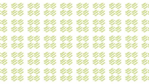 Minimalist Green Scribble Seamless Pattern on White Background for Textile .. Stock Illustration
