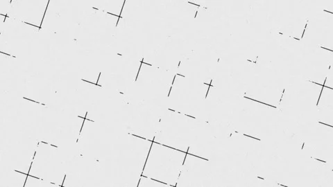 Minimalist Grid Background Loop with Geometric Lines and Paper Texture Stock Footage 348203827