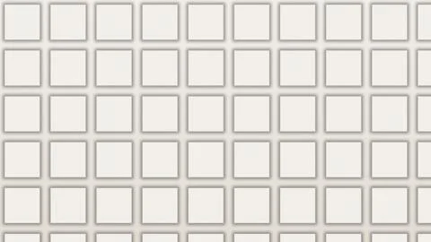 Minimalist grid layout with empty rectangular frames Stock Illustration
