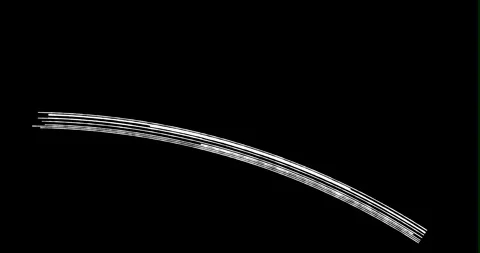 Minimalist Hand Drawn White Scribble Line Animations on Black Background Vidéo 336201629