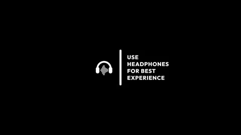 Minimalist headphone recommendation screen animation 4K Stock Footage 340154067