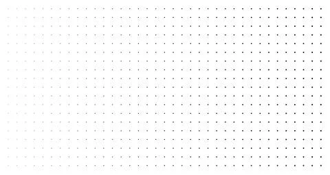 Minimalist Horizontal Dot Gradation Pattern Design Illustrazione stock