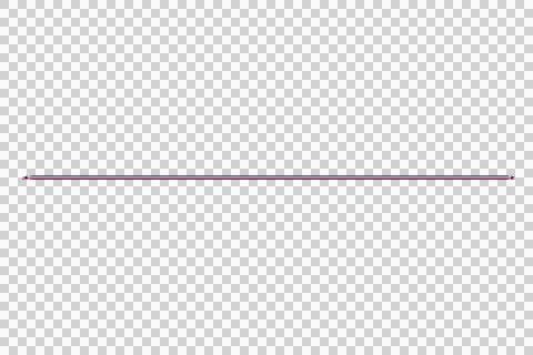 Minimalist horizontal line on white background with subtle shadow transparent Stock Illustration