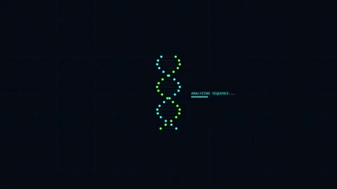 Minimalist HUD Data Synthesis Breakthrough Concept Animation Stock Footage 346738179