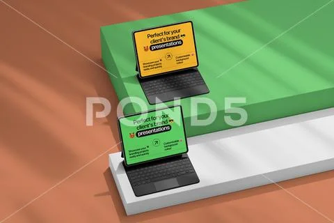 Minimalist ID Card Mockup PSD Template
