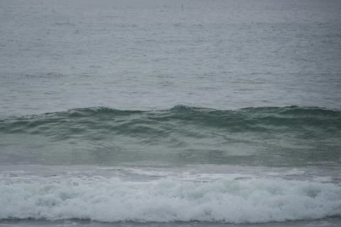 Minimalist image of a smooth wave 스톡 사진