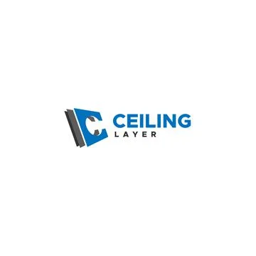 Minimalist initial C Ceiling Layer logo design イラスト素材