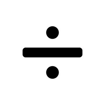 Minimalist isolated icon of a person using a horizontal bar as a balance Stock Illustration