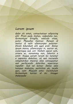 Minimalist leaflet background design composed of transparent overlapping dynamic Stock Illustration