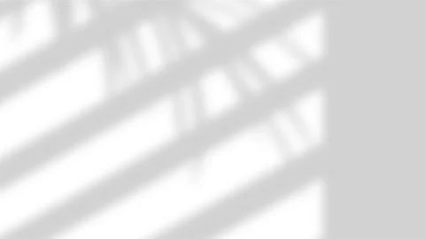 Minimalist light and shadow overlay effect from a window on a grey wall. Stock Illustration