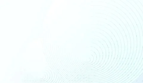 Minimalist light blue abstract background with concentric circular ripple wave Stock Illustration