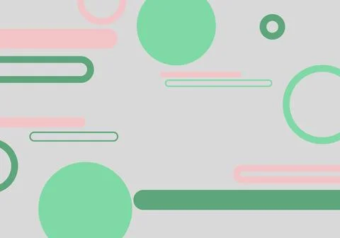 Minimalist light blue and red geometric background. Vector illustration. Illustrazione stock