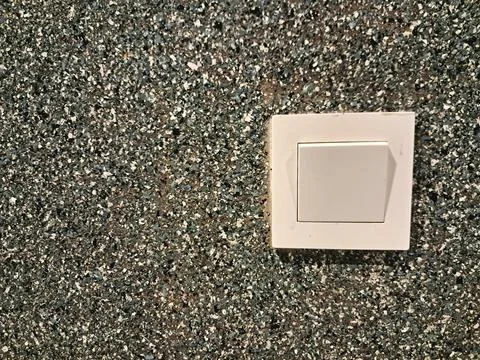 Minimalist light switch Stock Photos
