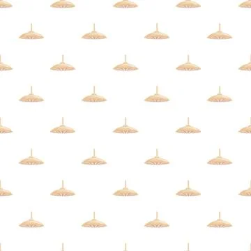 Minimalist lighting fixture pattern creating unique background Stock Illustration