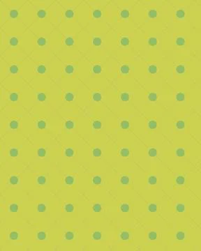 Minimalist lime green polka dot pattern with faint geometric grid lines for.. Stockillustratie