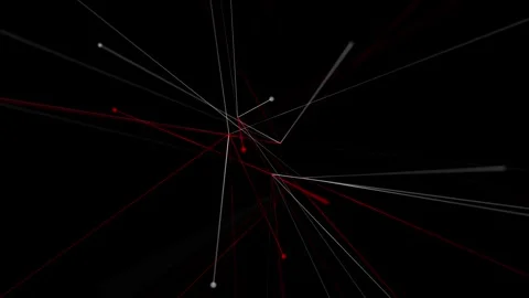 Minimalist Lines Black Abstract Background Stock Footage 283546083