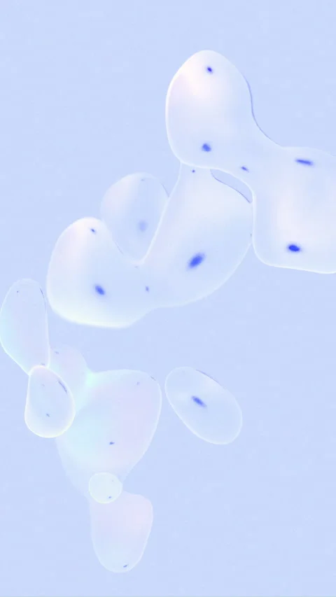 Minimalist Liquid Bubbles Loop - Music Canvas Ready Stock Footage 331522102