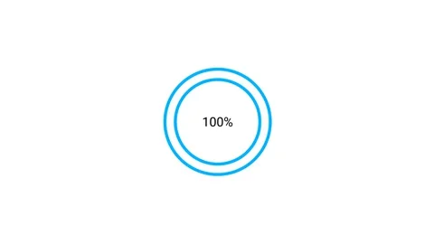 Minimalist Load Bar Animation  4K Ultra HD, White Background Stock Footage 312776643