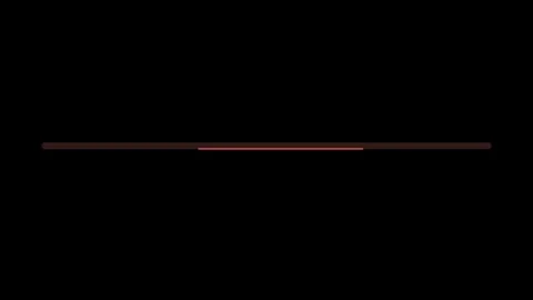 Minimalist loading bar animation with glowing red progress line moving acro.. Stock Footage 346430671