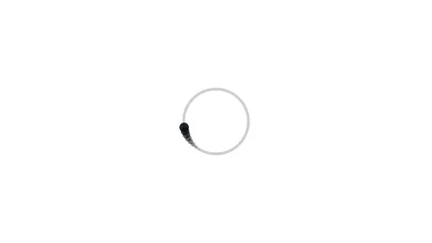 Minimalist Loading Circle Animation Vídeos de archivo 342989785