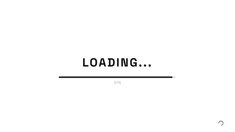 Minimalist Loading Indicator Loop for Digital Progress, UI/UX Tech Concept Stock Footage 336806004
