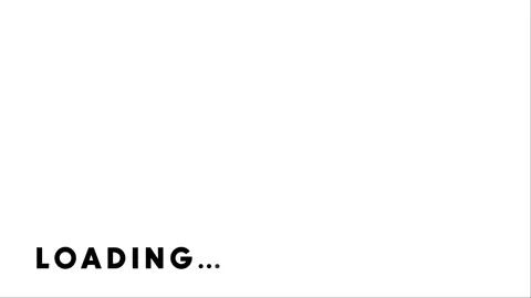 Minimalist Loading Screen Text isolated ... | Stock Video | Pond5