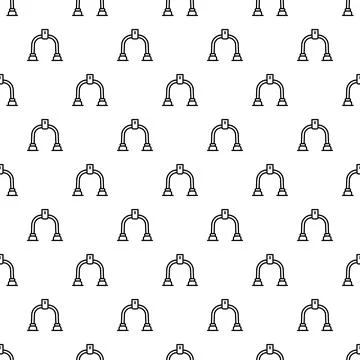 Minimalist lock icon security pattern background イラスト素材