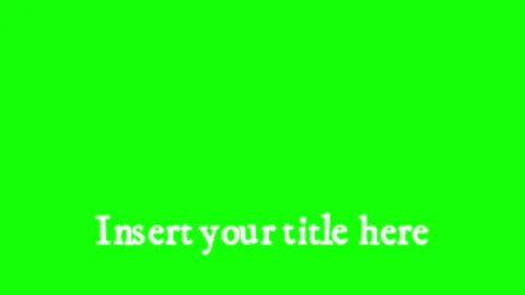 Minimalist Lower Third Title Placeholder on Chroma Key Green Screen 스톡 동영상 336662318