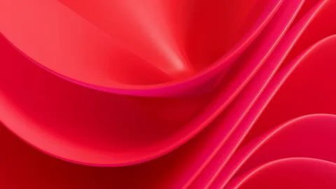 Minimalist luxury background showcasing concentric circular folds of smooth f Stock Illustration