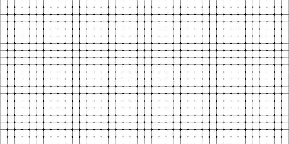 Minimalist math grid paper template for school education layout Stock Illustration
