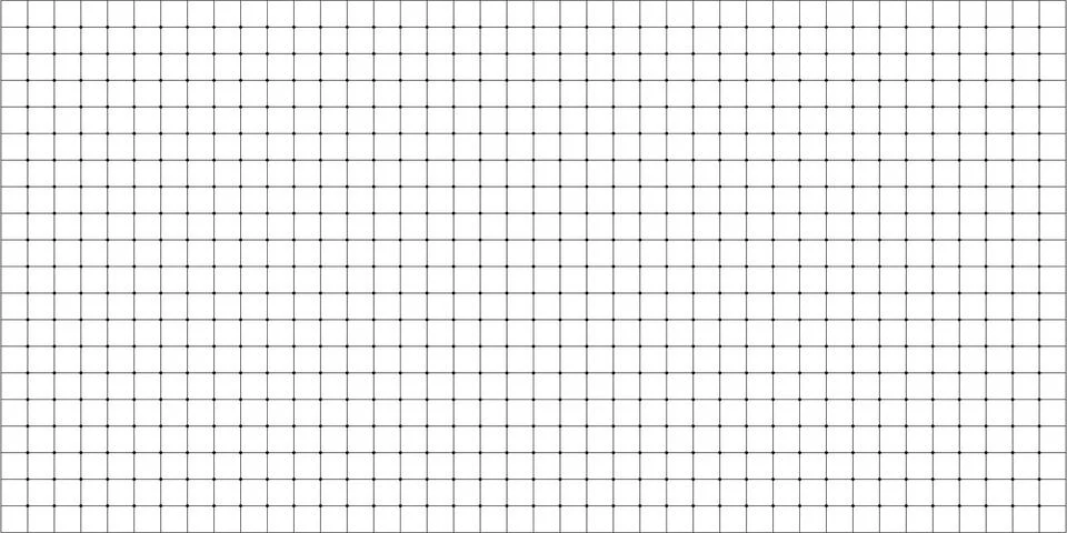 Minimalist math grid paper template for school education layout Stock Illustration