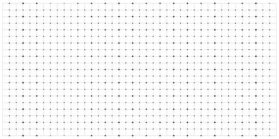 Minimalist math grid paper template for school education layout Stock Illustration