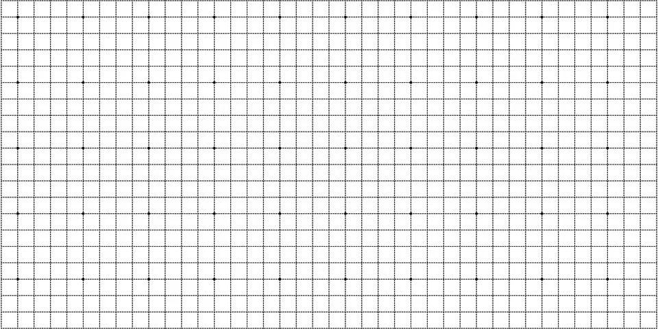 Minimalist math grid paper template for school education layout Stock Illustration