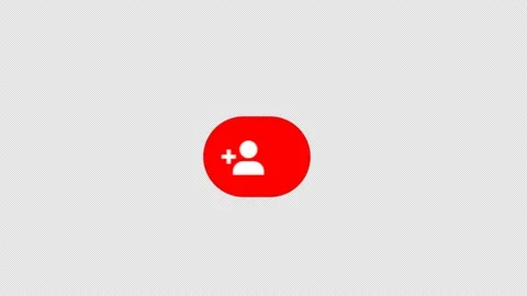 Minimalist Minimal Flat Subscribe Reminder Stock Footage 174151335