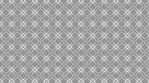 Minimalist Monochrome Overlapping Circles Seamless Pattern Stock Footage 336341580