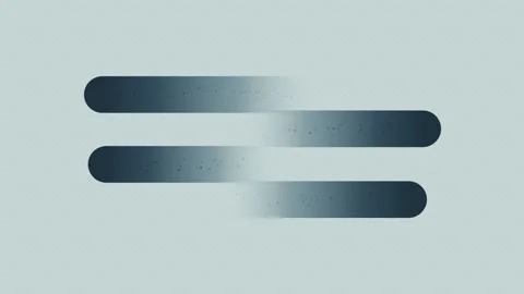 Minimalist motion graphics featuring dark rounded bars sliding on textured .. Stock Footage 340581169