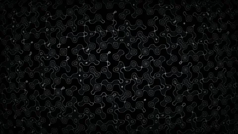Minimalist Organic Micro Cell Pattern Motion Stock Footage 339280155