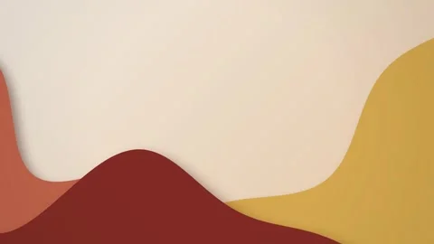 Minimalist organic wave layers seamless loop background Stock Footage 344318482