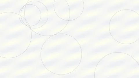 Minimalist overlapping circles design in light pastel color Stock Illustration