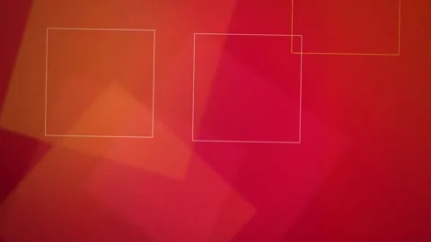 Minimalist overlapping geometric squares seamless loop motion Stock Footage 345289264