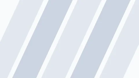 Minimalist overlapping light blue diagonal stripes on white 库存影片 335255924