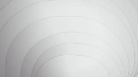 Minimalist paper cut arches shift in a seamless loop Stock Footage 341665984