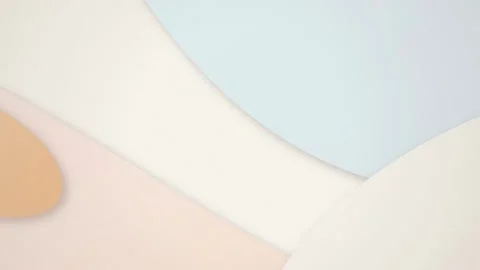 Minimalist paper cut layers seamless loop motion background Stock Footage 344318647