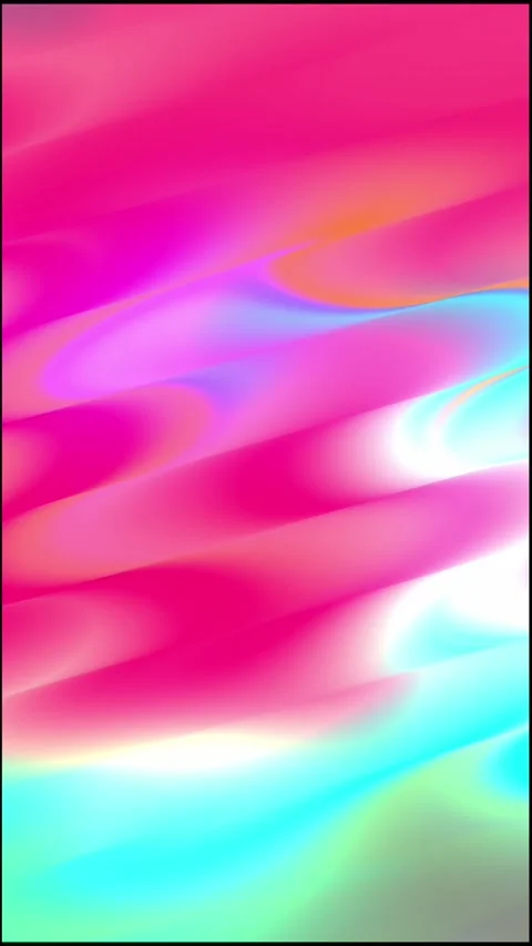 Minimalist Pastel Gradient Background with Subtle Reflection and Vertical Stock Footage 341480685