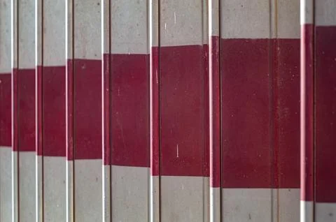 Minimalist pattern of harmonica doors for the background Stock Photos