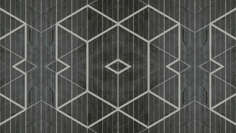 A minimalist pattern in motion. Digital loop animation. 3d rendering 4K Stock Footage 297186513
