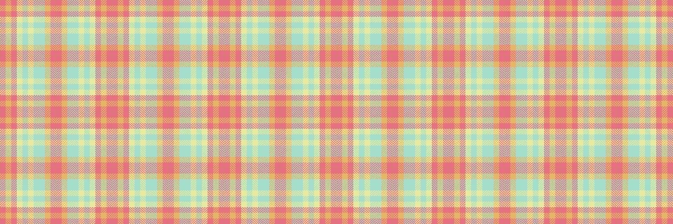 Minimalist pattern seamless background, 70s fabric textile check. Dye plaid.. Stock Illustration