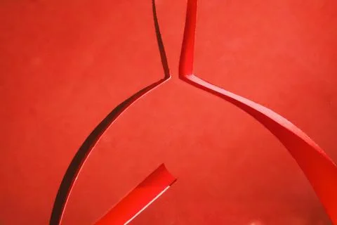 Minimalist Pink Abstract Pattern Wallpaper - Soft and Modern Wall Design Stock Photos