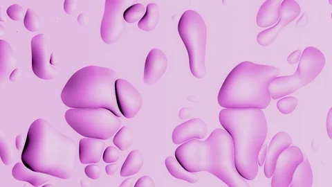 Minimalist pink background with round surface structure - seamless looping Video stock 89500879