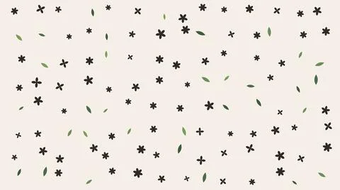 Minimalist polka dot pattern on white background Stock Illustration